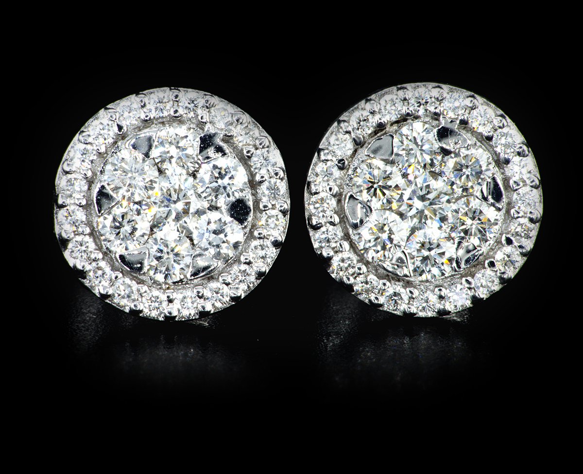 Diamond earrings