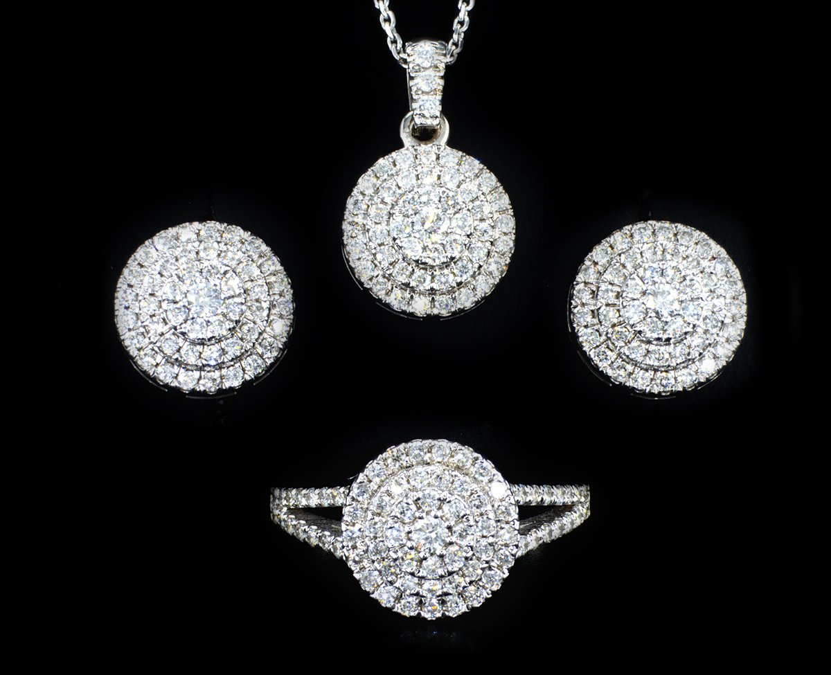 Matched diamond set
